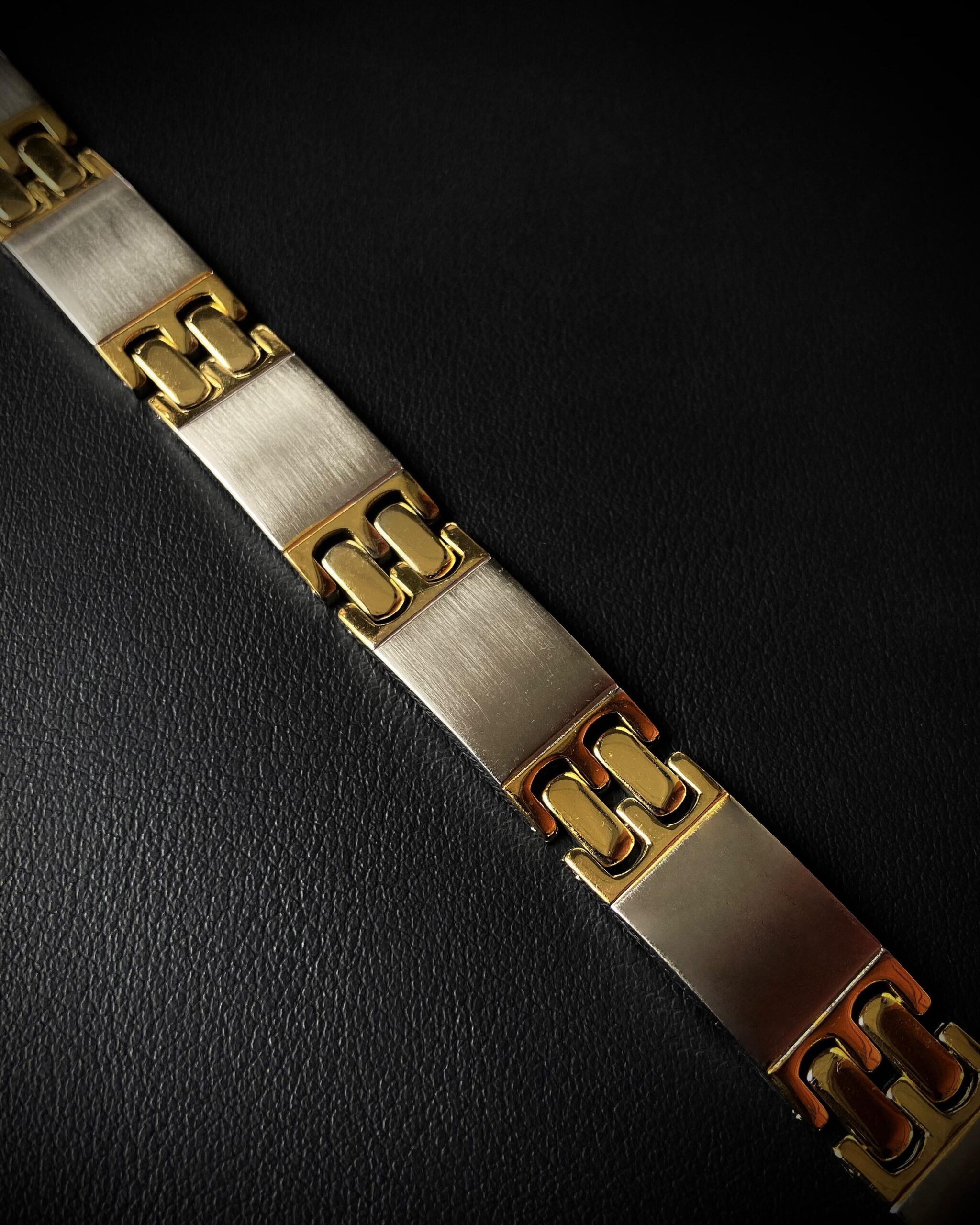 COLLATERAL TUNGSTEN (2 toned)- Men Bracelet