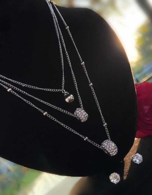 TRIPLE LAYERED SILVER- Women Set