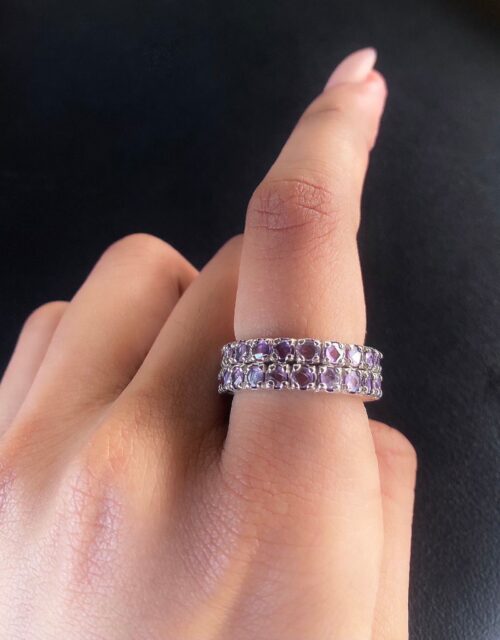 PASTEL PURPLE- Cubic Zirconia