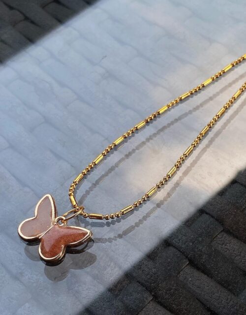 RESIN (Butterfly)- Women Pedant (with chain)