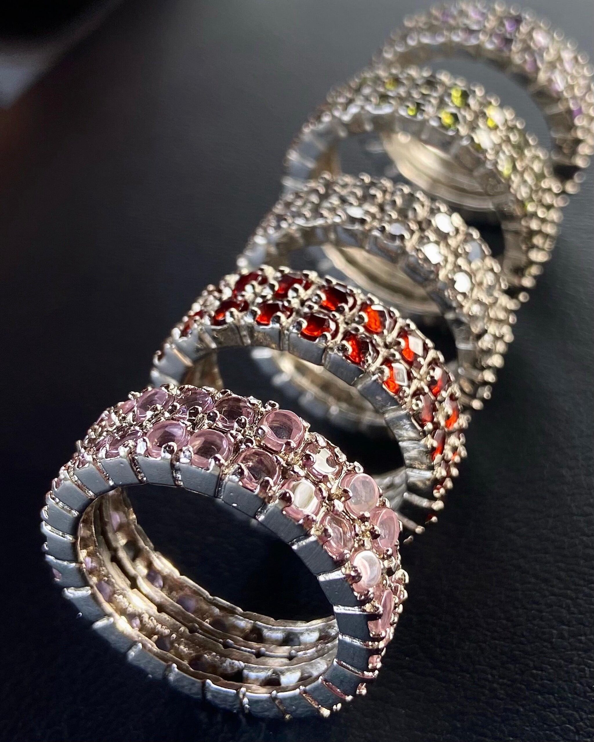 CLEAR SILVER RING- Cubic Zirconia - Image 5