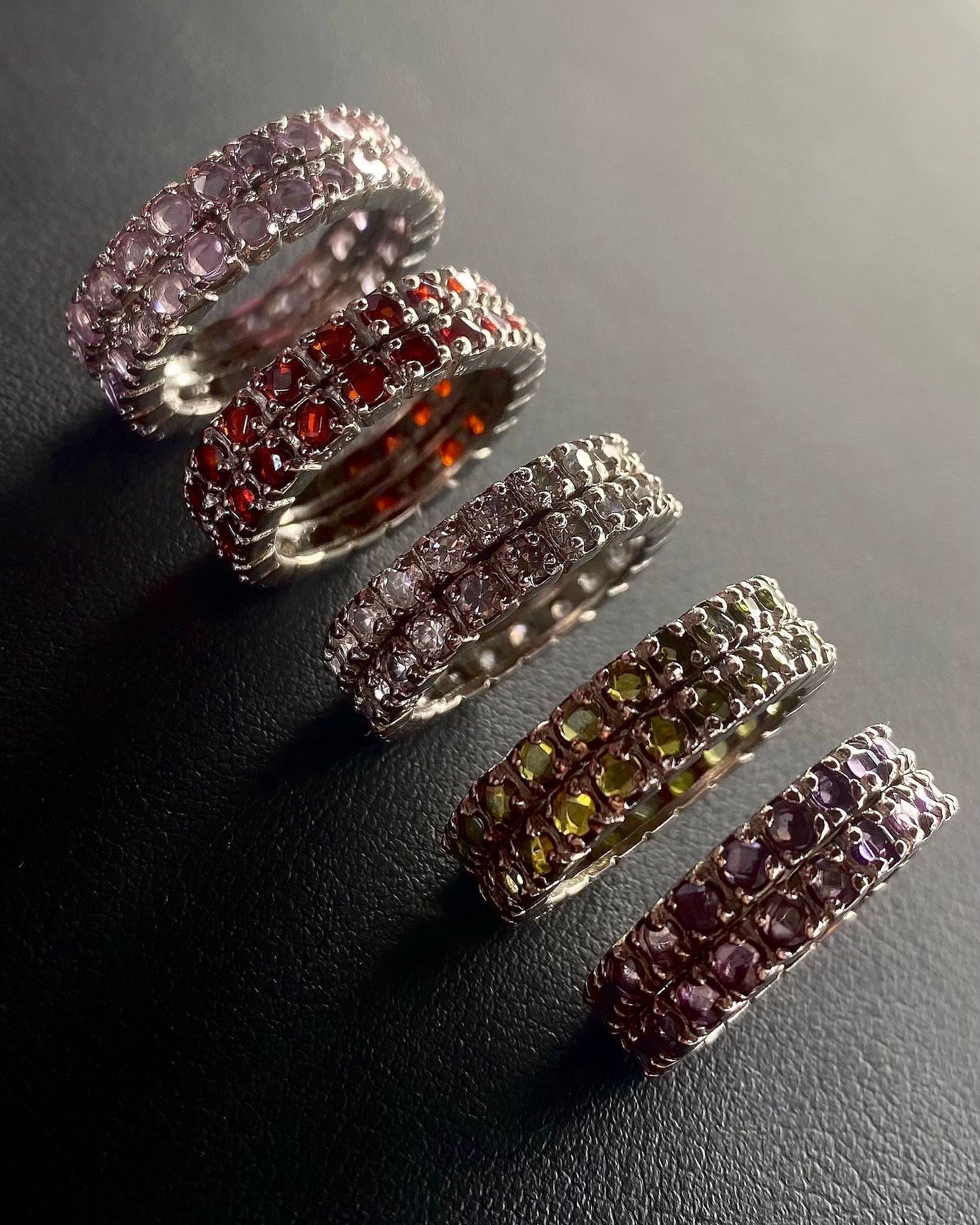 CLEAR SILVER RING- Cubic Zirconia - Image 6