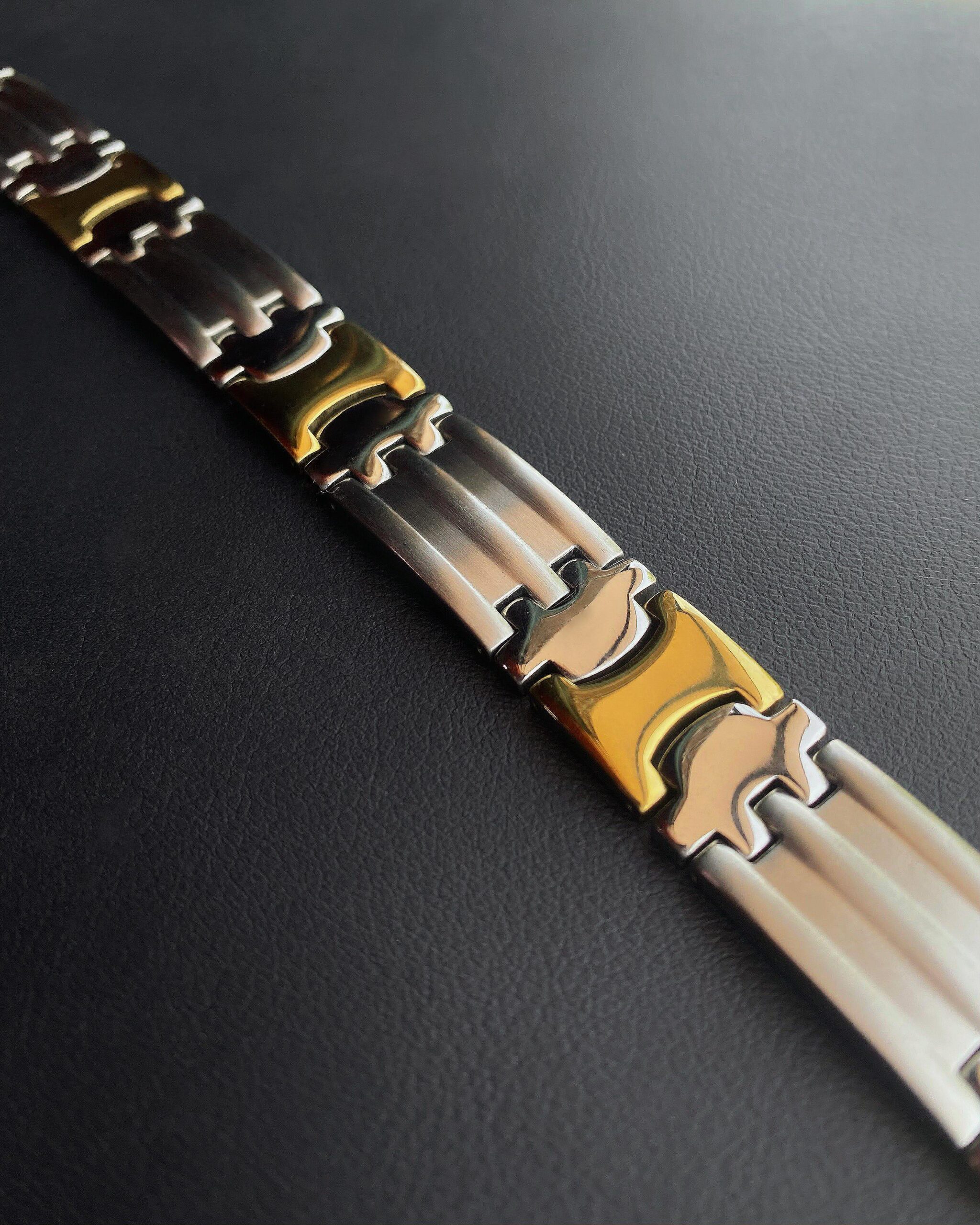 DUAL LINKED TUNGSTEN- Men Bracelet